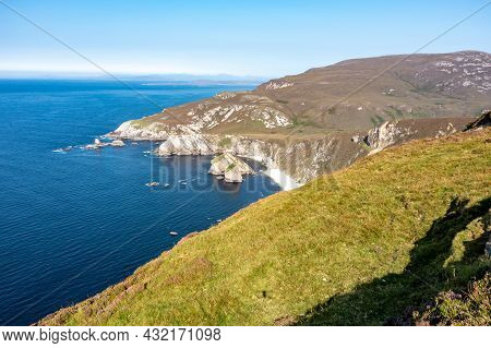 Glenlough Bay Between Port And Ardara In County Donegal Is Irelands Most Remote Bay