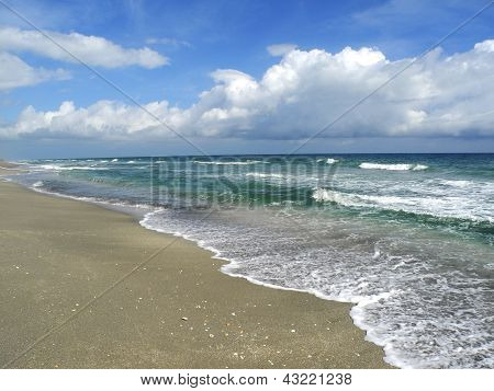 A Beautiful Beach on a Beautiful Day