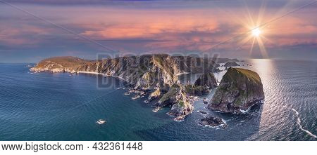 Glenlough Bay Between Port And Ardara In County Donegal Is Irelands Most Remote Bay