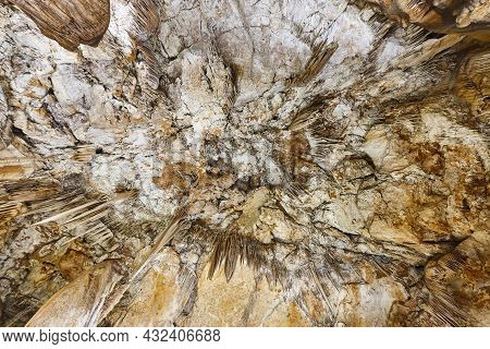 Campanet Caves In Mallorca. Geological And Mineral. Balearic Islands. Spain