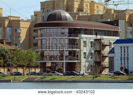 elementy architektoniczne w Astrachaniu.