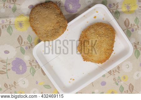 Chicken Steaks Drenched With Cheese And Fried Cordon Bleu Classico