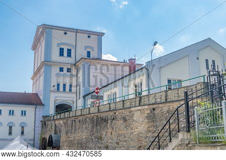 Zywiec, Poland - June 6, 2021: Zywiec Brewery Museum.