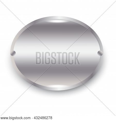 Object Glass Slide For Medical Design Icon. Isolated Object. Science Laboratory. Vector Illustration