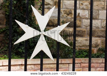 Maltese Cross. Jerusalem. Israel