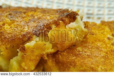 Pandestegt Rodsaettefilet , European Plaice, Danish Sometimes Used As The Fish In Fish And Chips