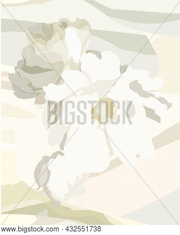 Abstract Flower Design Concept. Abstract Flower Illustration.