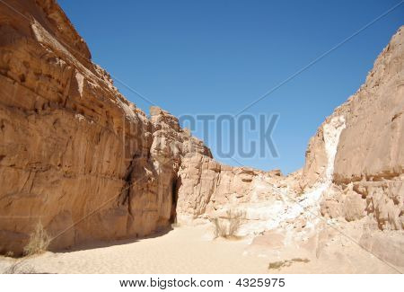 Canyon bianco In Egitto