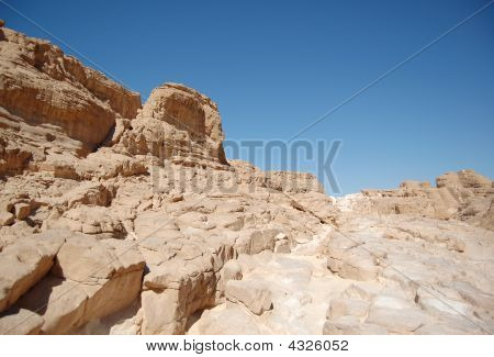 Canyon bianco In Egitto