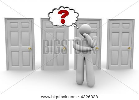 Beslutte, hvilken dør at vælge 2