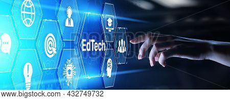 Edtech Education Technology E-learning Online Learning Internet Technology Concept