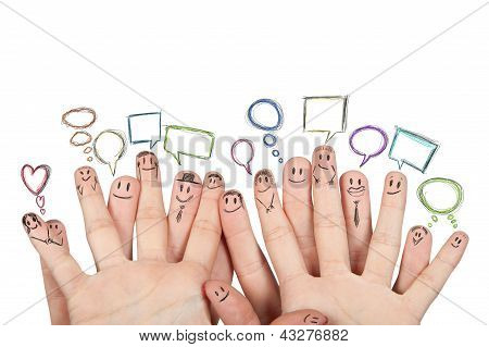 Concetto di rete sociale