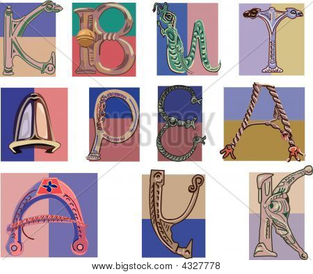 Decoratieve initialen