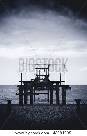 Brighton West Pier, Anglie, Velká Británie