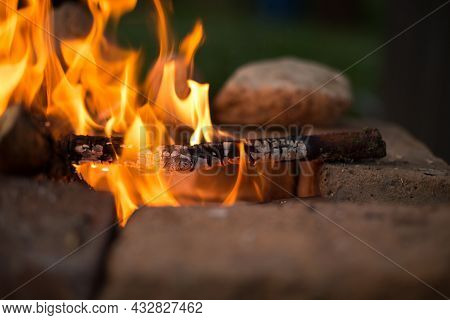 The Fire Of The Hearth, Comfort And Warmth In The Surest Silence