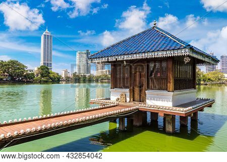 Seema Malakaya Temple In Colombo, Sri Lanka