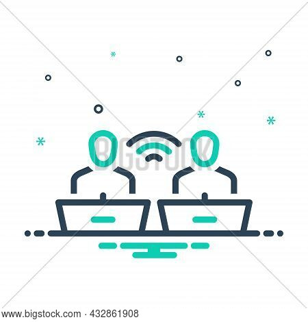 Mix Icon For Discourse Recitation Communication Conversation Debates Orator Discussion People