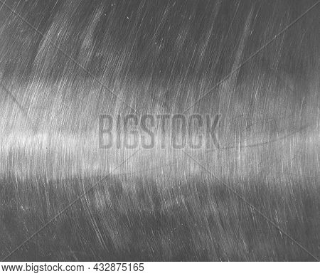 Scratches On A Steel Sheet Abstract Texture