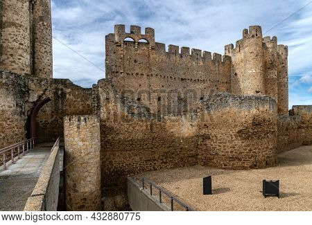 Valencia De Don Juan - Spain: Medieval Castle Of Valencia De Don Juan, León, Castilla Y León, Spain.