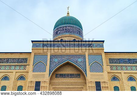 April 13, 2019 - Andijan, Uzbekistan: Mosque Named Devonaboy, One Of The Biggest Mosque In Andijan C