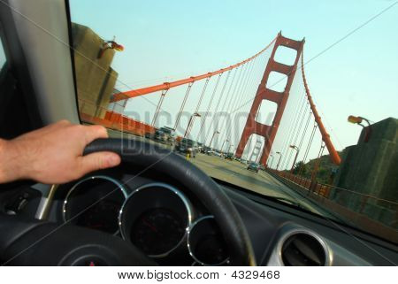 Ett unikt perspektiv på Golden Gate-bron