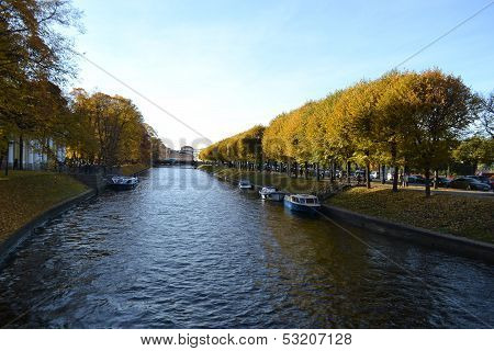 River Moika In St.petersburg