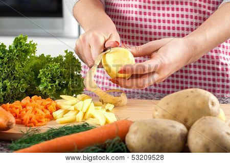Peeling Potato