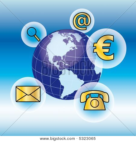 Blue Networked World