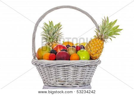 Fruits In Big Basket