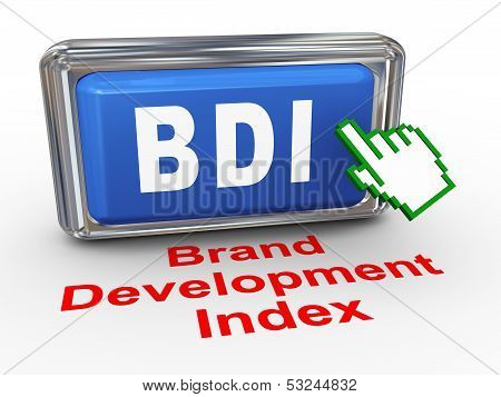 3D Hand Cursor Bdi Button