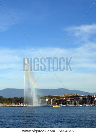 Water Jet Of Geneva