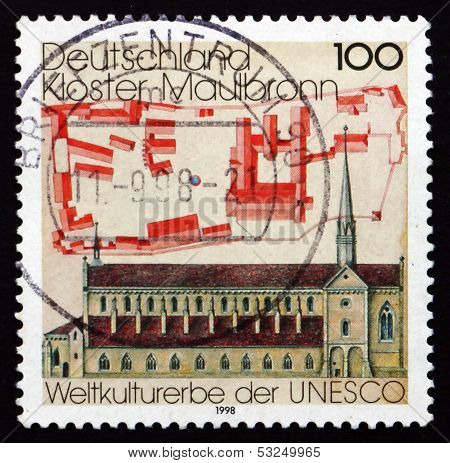 Postage Stamp Germany 1998 Cistercian Monastery Maulbronn
