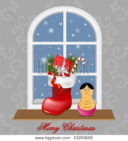 Elegant Christmas Decorative Background
