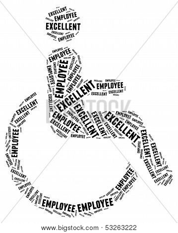 Tag Or Word Cloud Disability Related