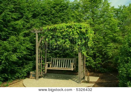 Wooden Swing