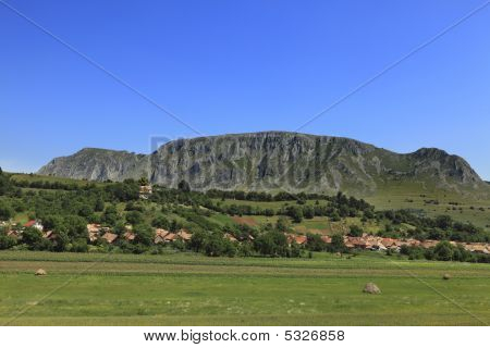 Aldea de la montaña