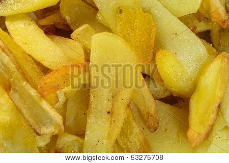 French Fries Close Up