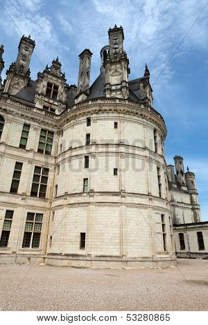 Castle of Chambord in Cher Valley France