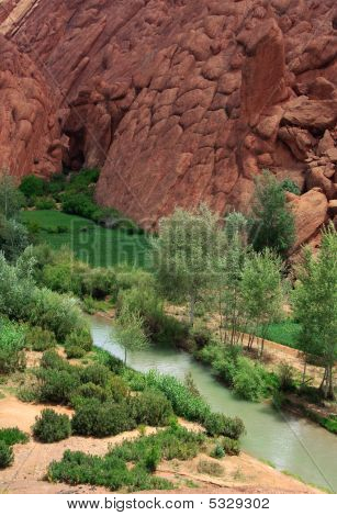 Formationer i Dades Valley