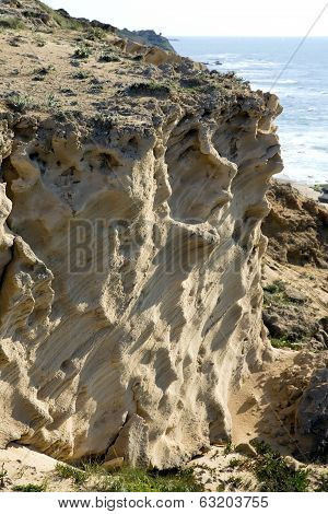 Sandy mountains on a Arsuf coast