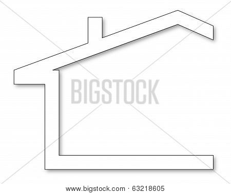 Silhouettes Of Houses
