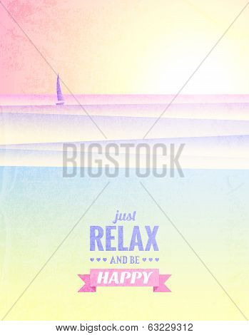 Vector vintage poster