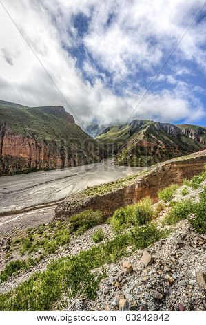 Route 13 To Iruya In Salta Province, Argentina