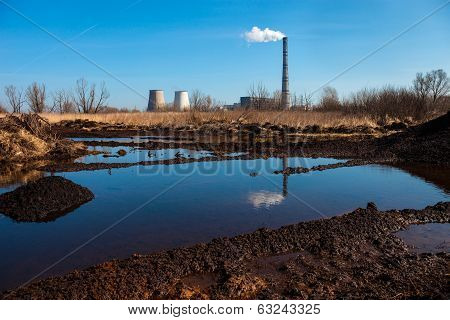 Combined heat and power station in Kyiv, Ukraine