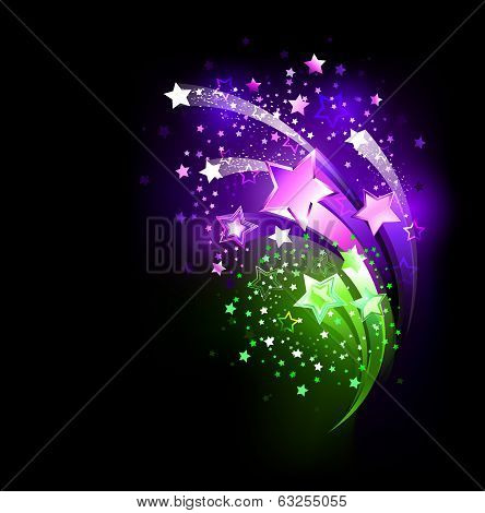 Purple Fireworks