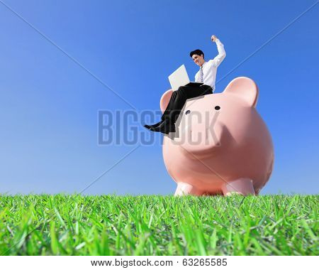 Happy Saving Money