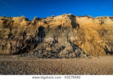 Geological Detail Image Mesozoic Rock Landscape Close Up