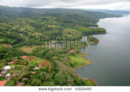 Luftbild in Costa rica