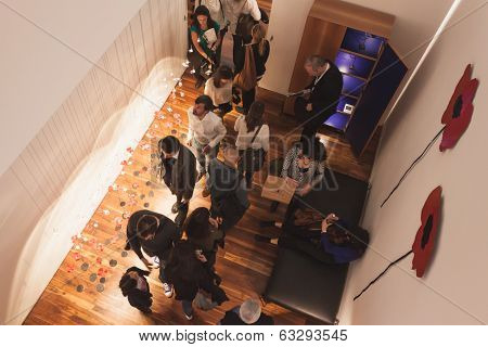 People At Ventura Lambrate Space During Milan Design Week