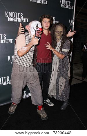 LOS ANGELES - OCT 3:  Jack Griffo at the Knott's Scary Farm Celebrity VIP Opening  at Knott's Berry Farm on October 3, 2014 in Buena Park, CA